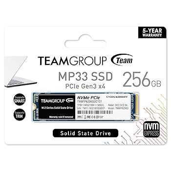 Amazon | TEAMGROUP(チームグループ) MP33 256GB SLC キャッシュ